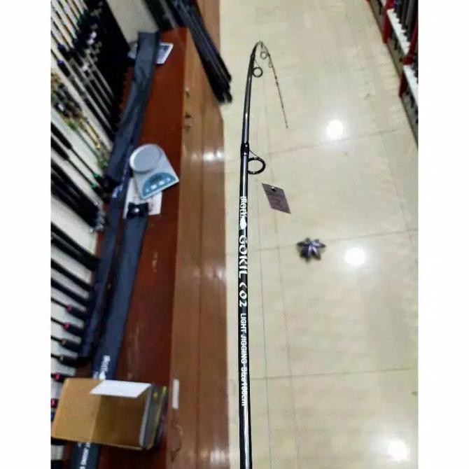 Joran Light Jigging Iroly Gokil 180 Pe 1.5-2.5 Drag 20Kg Fuji Solid