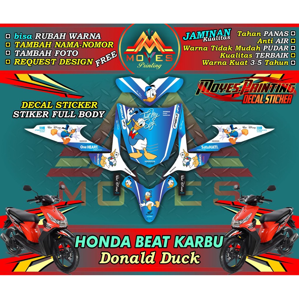 stiker beat karbu full body striping motor beat karbu full body decal stiker  motor beat karbu_DONAL