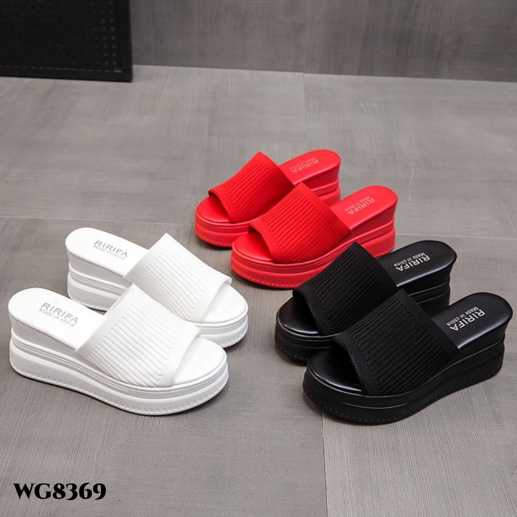 PRF Sandal Wedges Highsole Korea Shoes WG8369