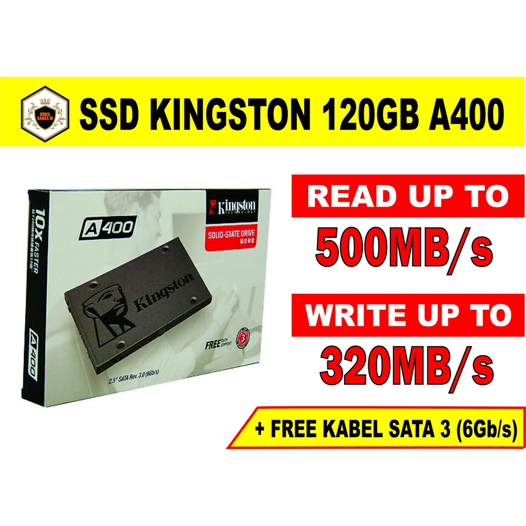 SSD KINGSTON 120GB A400