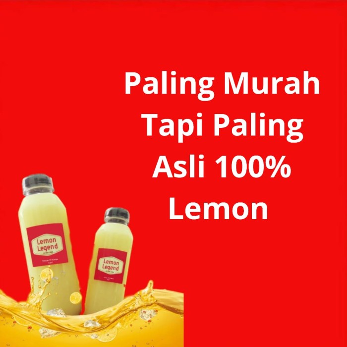 

201nhgg 100% Ekstrak Sari Lemon Murrni Tanpa Pengawet Made By Order - Usaha Ds201Fs