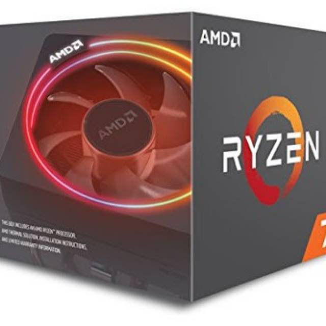 Prosesor AMD RYZEN 7 2700X Box 3.7Ghz Up To 4.35Ghz Socket AM4