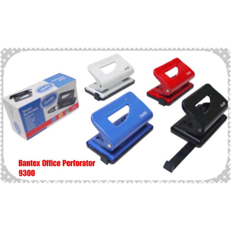 

Bantex Office Perforator Small atau Pembolong kertas ukuran 9300