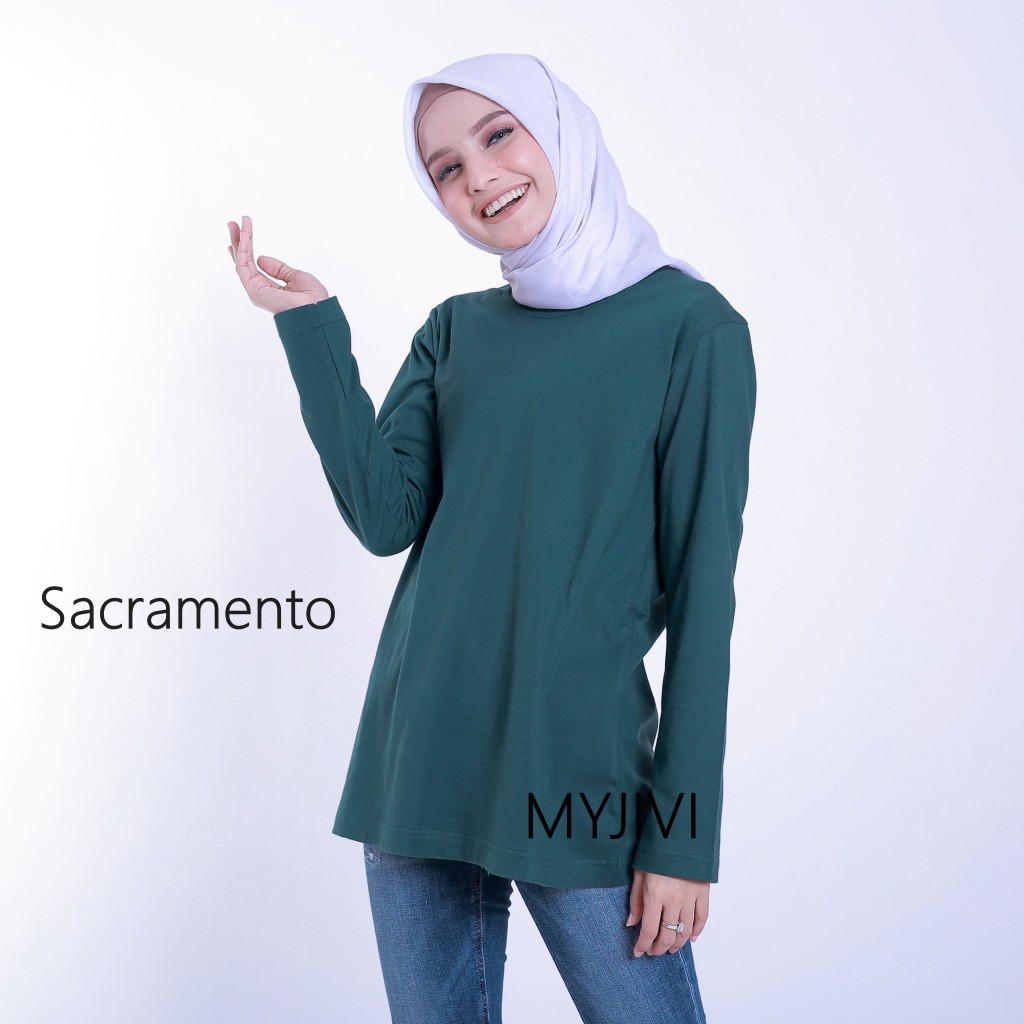 LONG SLEEVE T'SHIRT BY MYJIVI SERIES WARNA KEDUA