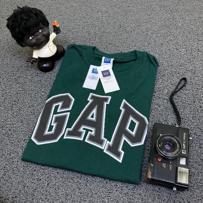 TSHIRT GAP GREEN GAP KAOS GAP MIRROR ORIGINAL GAP FULL TAG