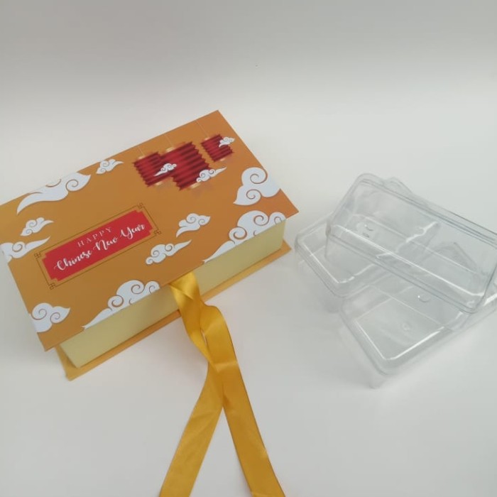 

Hampers Imlek, Box Kue Kering Imlek Isi Per Pack 3 Box