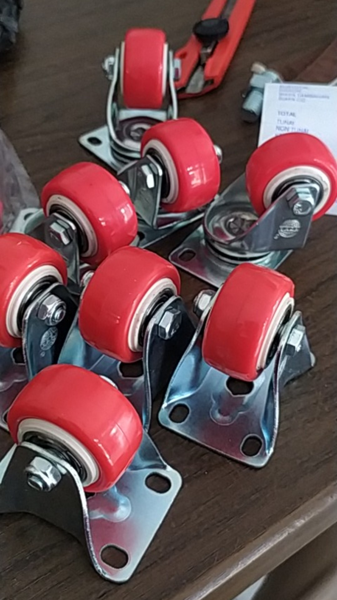 Roda Poliurethane / Pu Heavy Duty 1.5 40 Mm Mati  Roha Hd