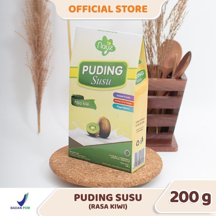 

agar-agar-puding-bahan- nayz puding susu bayi box kiwi 200gr -bahan-kue.