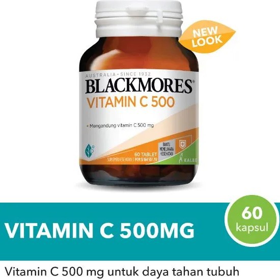 *SALE* Blackmores Vitamin C Vit C  500mg 500 mg 60 caps / BIO C 1000mg 1000 mg 30 caps / Daily Immune 500mg 30 caps BPOM KALBE