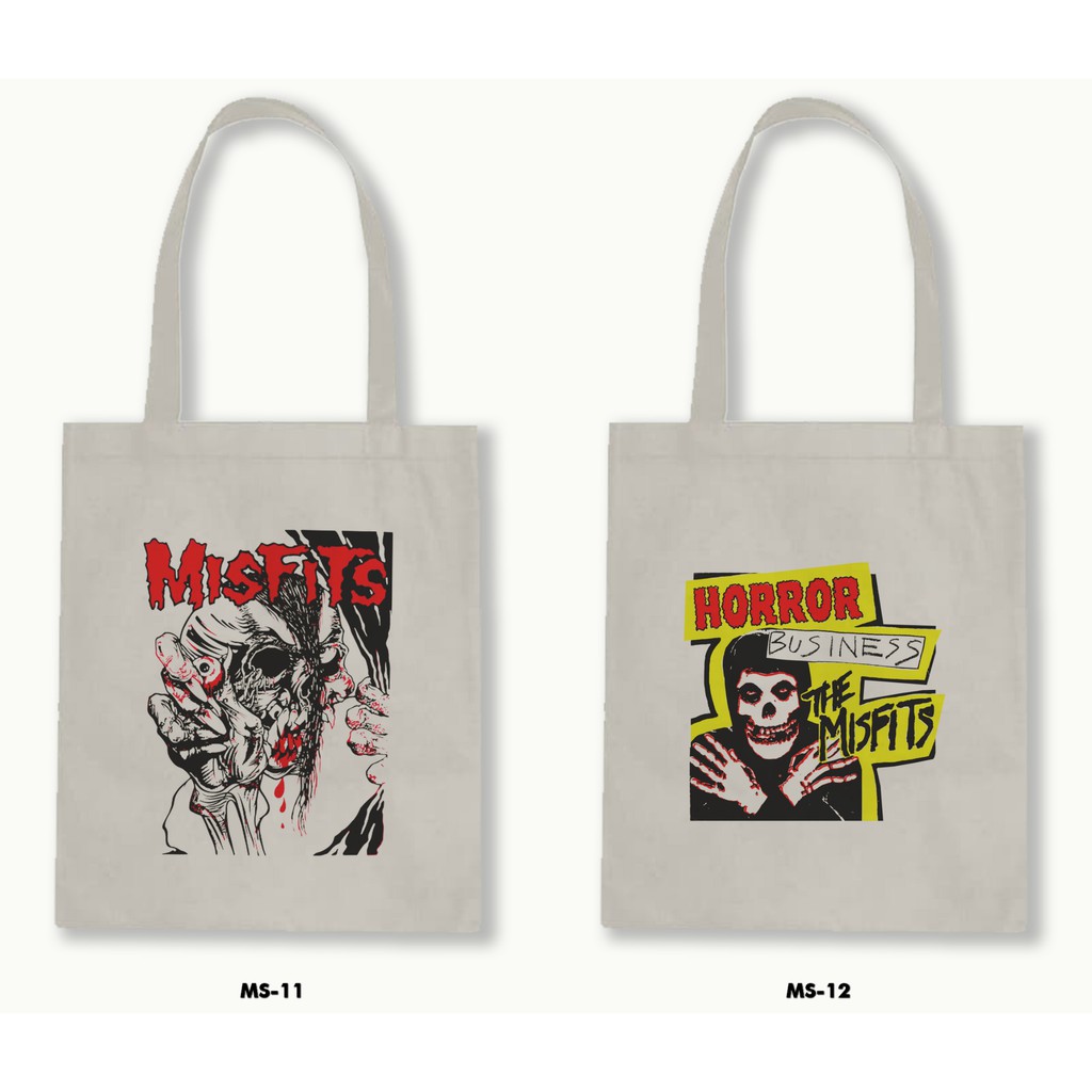 TOTE BAG BLACU - MISFITS .01