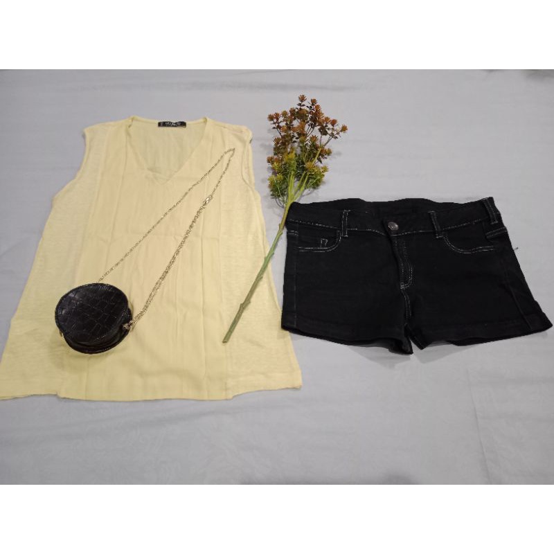 CELANA PENDEK WANITA PRELOVED COLORBOX