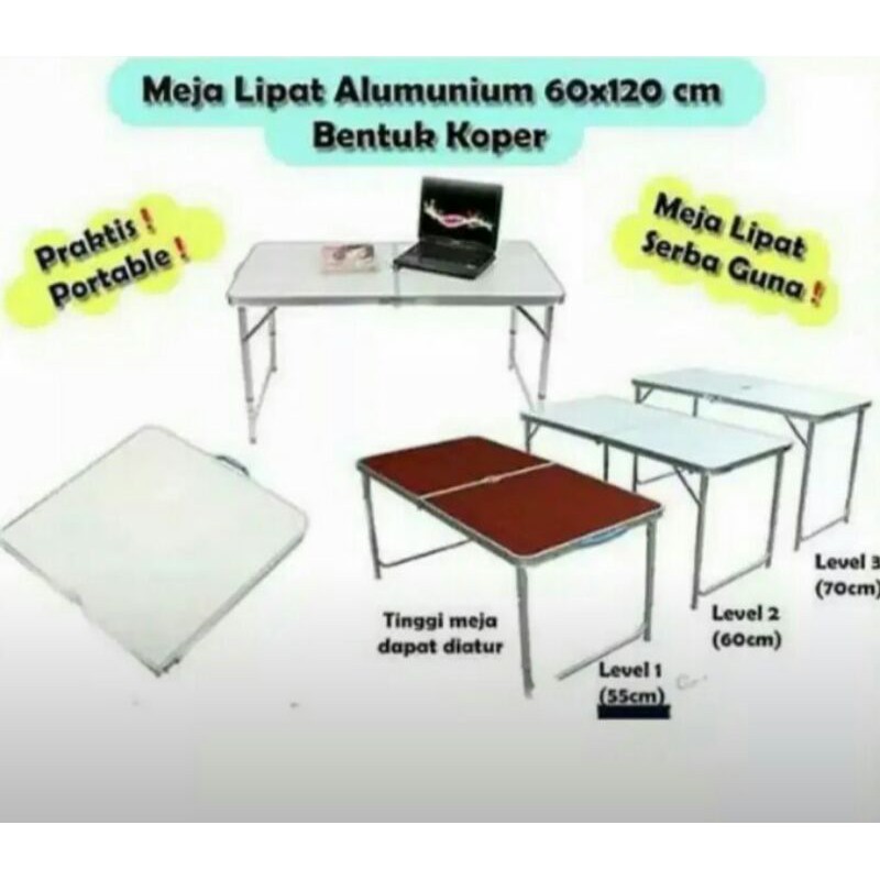 MEJA LIPAT UNTUK JUALAN/MEJA DAGANG/MEJA LIPAT HPL/MEJA LIPAT/MEJA LIPAT BELAJAR/MEJA PORTABLE