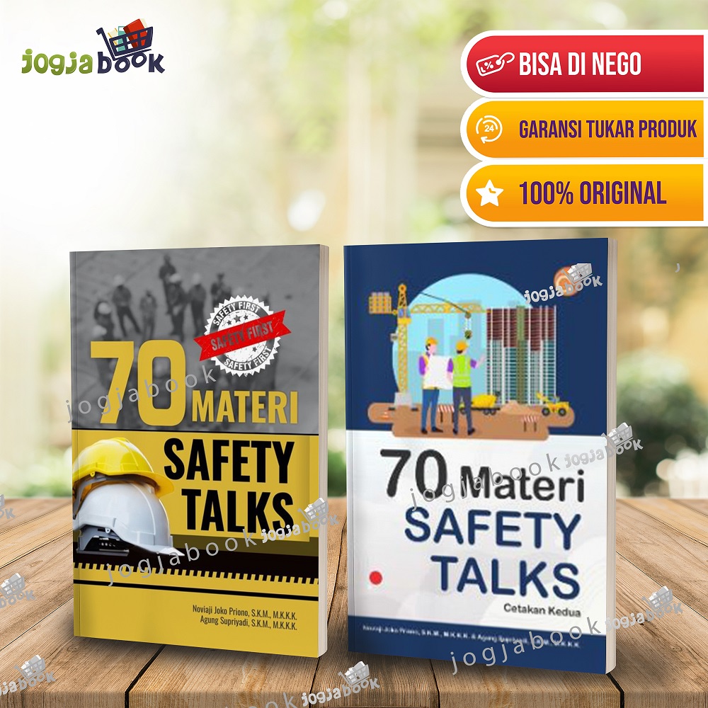 Jual Buku 70 Materi Safety Talks Buku Keselamatan Kerja Dan Kesehatan ...