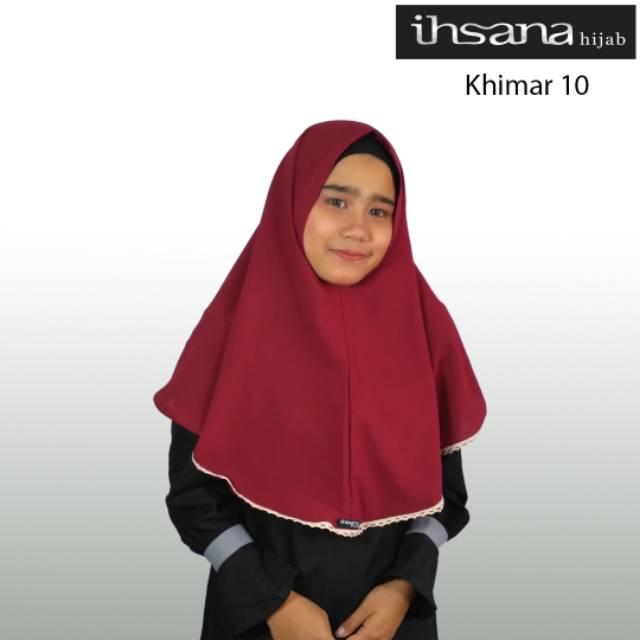 Ihsana kerudung Hijab Khimar trendi nyaman