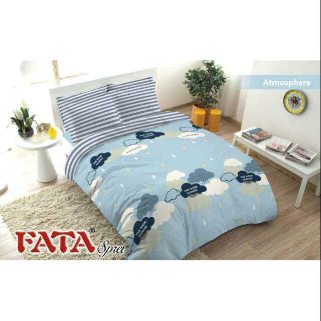 Bedcover Set Single Fata Atmosphere 120x200 Cm Shopee Indonesia