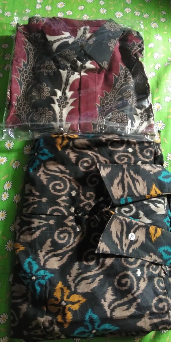 (bisa Bayar Dirumah) Kemeja Batik Pekalongan Motif Keren