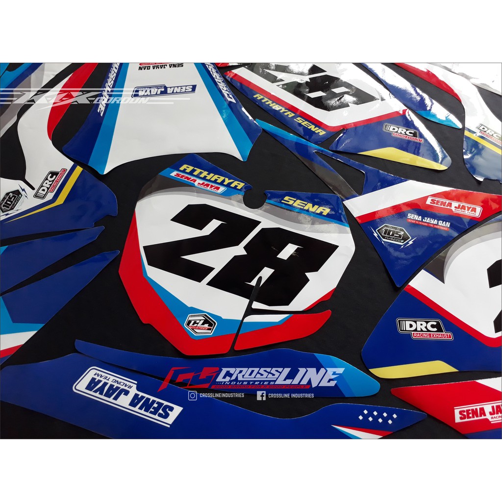 Decal KLX Gordon Decal Sticker Klx Gordon 150 Terbaru Keren Murah dan Terlengkap
