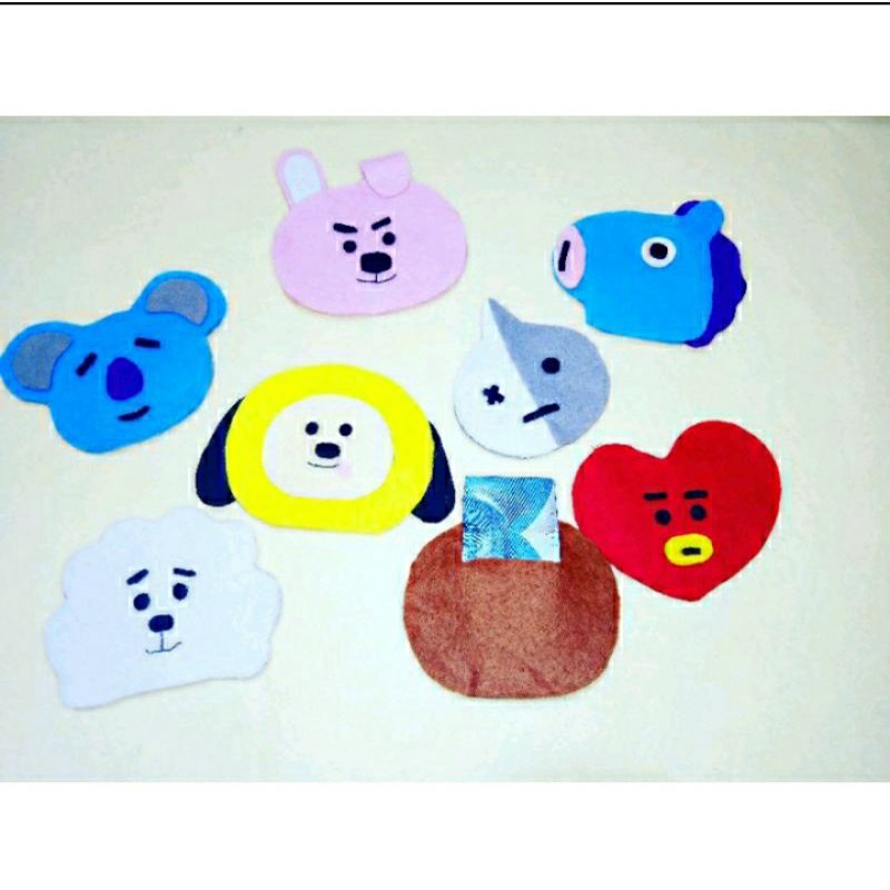

Amplop lebaran flanel edisi Bt21