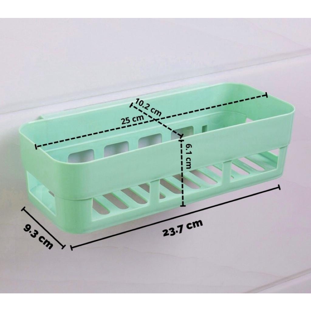 JM Rak Kamar Mandi Tempel Plastik Persegi Panjang Rak Tempel Segitiga Sudut Multifungsi Wadah Sabun SkinCare Tempel Tanpa Paku Serbaguna Murah / Rak kamar Mandi Sudut Siku Tempel Keramik Tempat Penyimpanan Sabun Odol Rak Bumbu