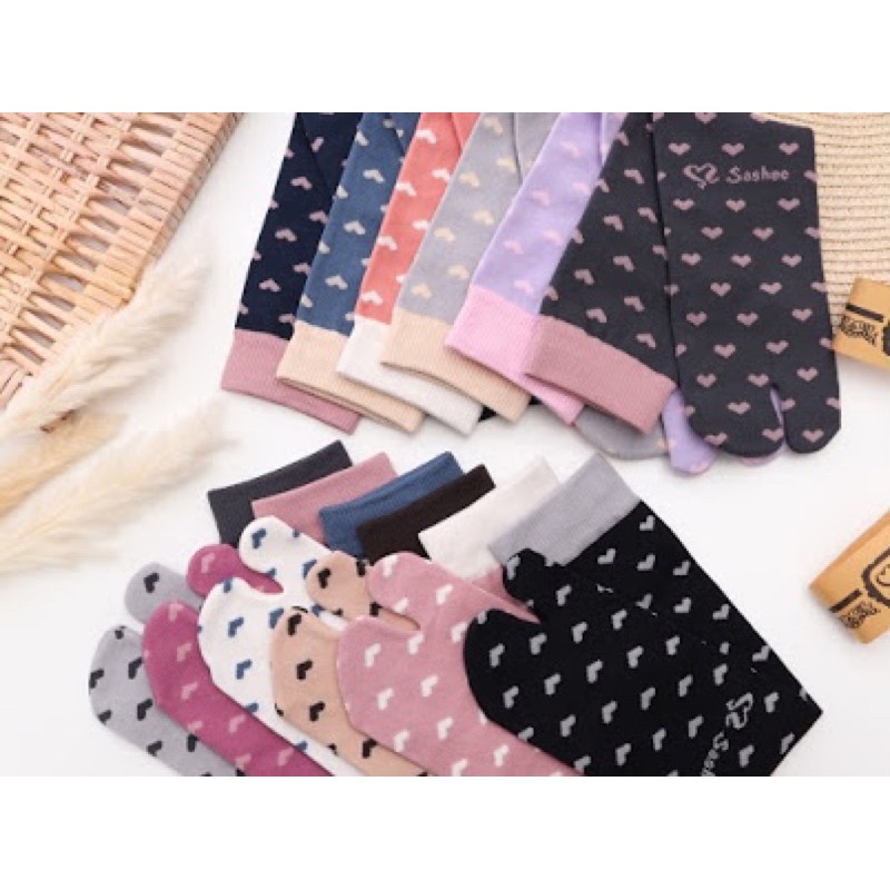 Kaos Kaki Jempol Muslimah Motif Polka Love Sashee Kaoskaki Polkalove Nylon Spandex Panjang 32cm