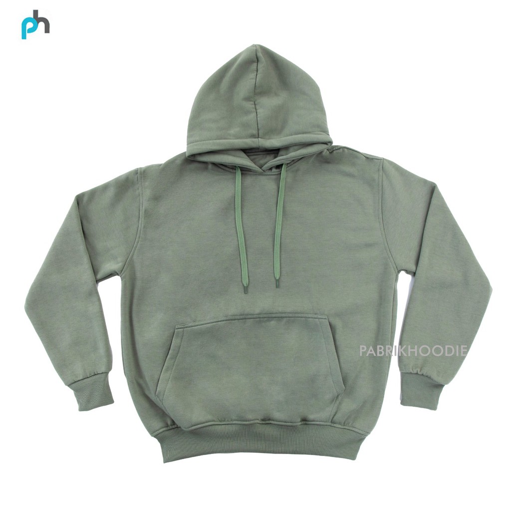 PABRIKHOODIE - HOODIE JUMPER OLIVE POLOS PRIA &amp; WANITA M-XXXL