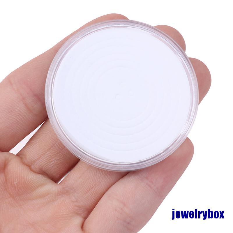 20 Pcs Holder Penyimpanan Koin Bentuk Kapsul Bahan Plastik Ukuran 46mm