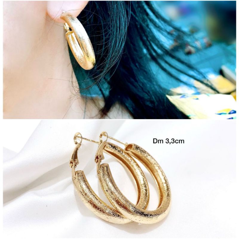 Sale Promo Anting Fashion Import mata kilau tidak luntur 973