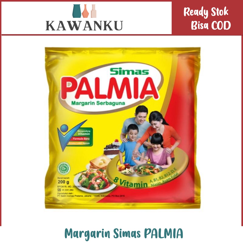 

Simas Palmia Margarin Serbaguna Sachet 200g