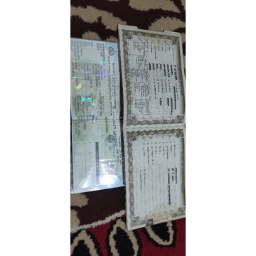 SURAT BPKB STNK NINJA RR 2010