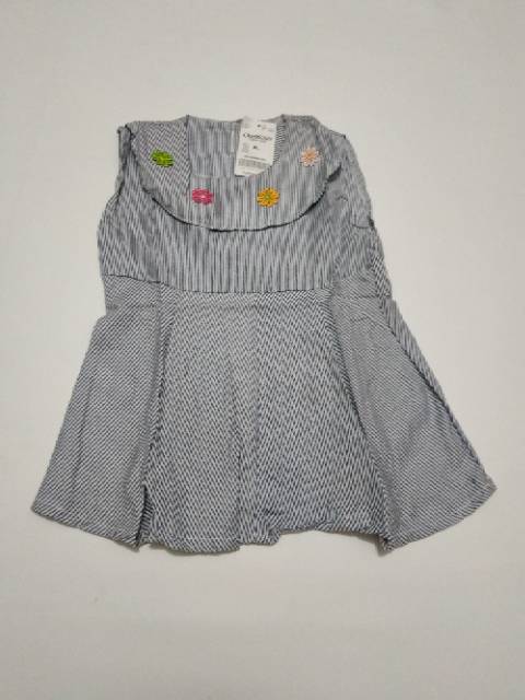 dress salur anak perempuan termurah