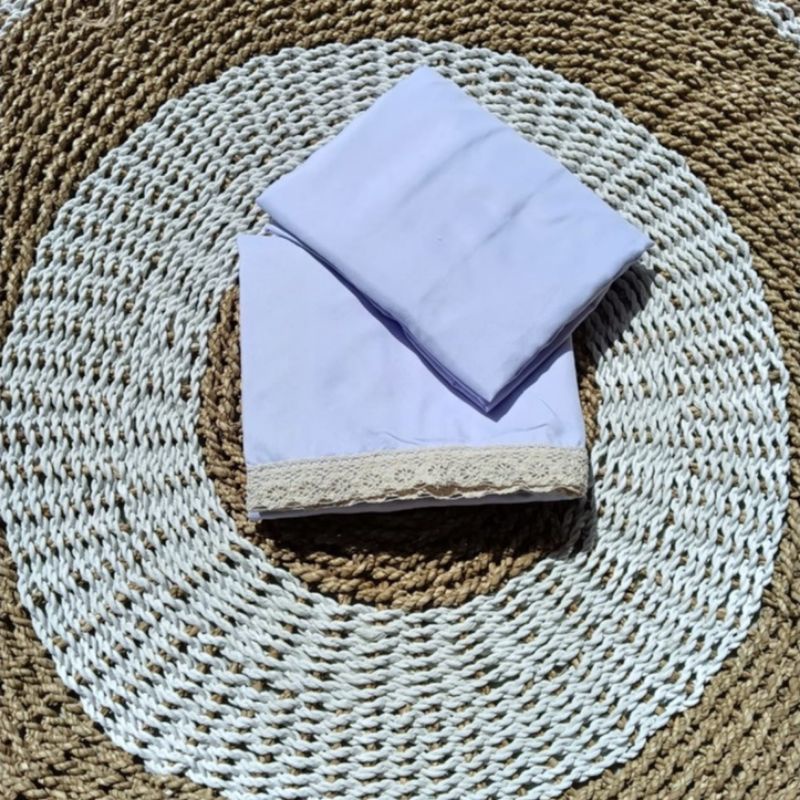 Mukena Dewasa Premium Jumbo Polos Bahan Katun Halus Dan Adem