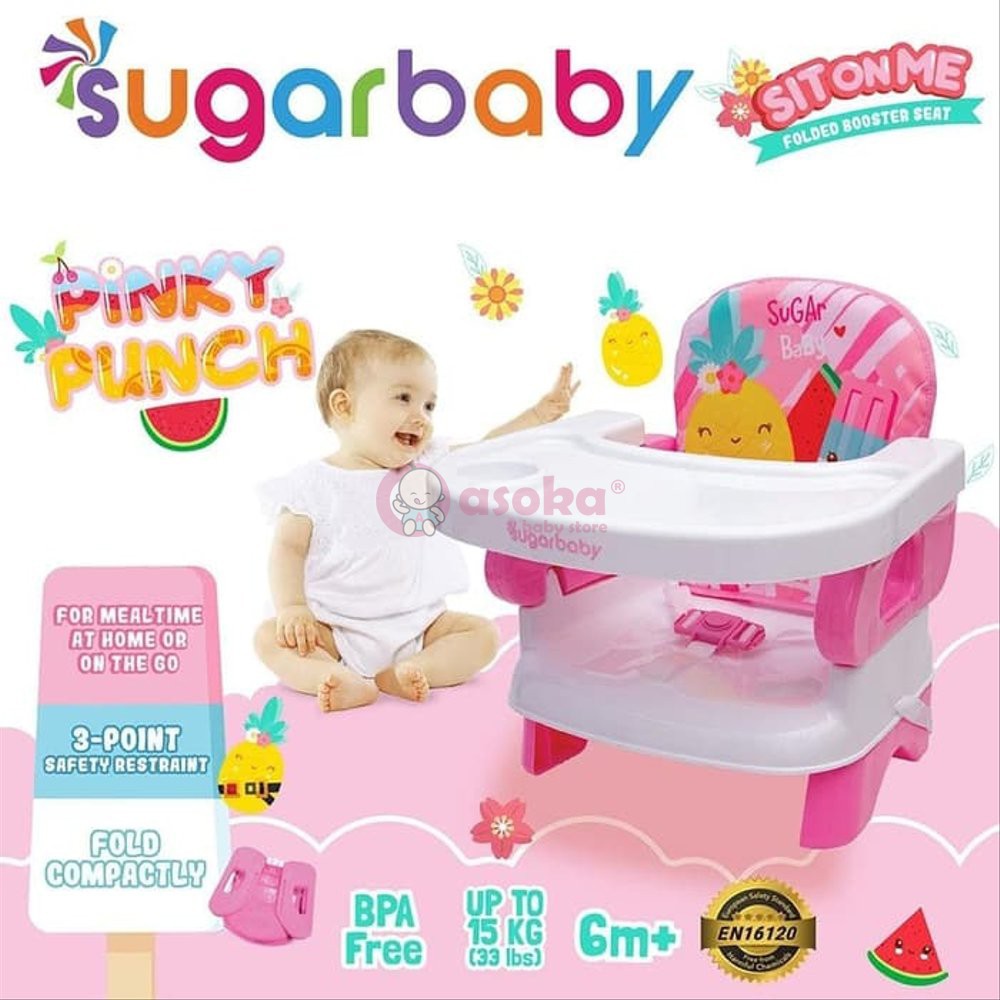 Sugar Baby Booster sit on Folded Booster Seat ASOKA