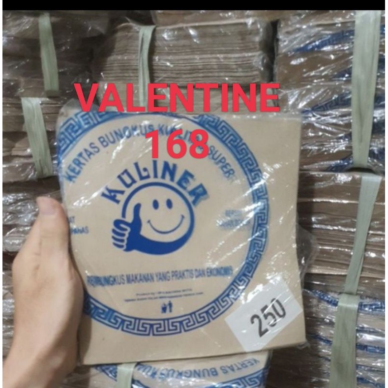

KERTAS NASI ALAS NASI 20X20CM ISI 250 LEMBAR