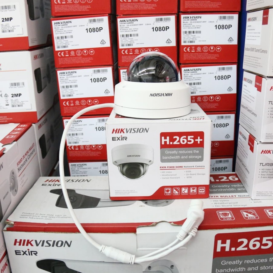 Ip Kamera Hikvision 2mp DS2CD2121G0-I IR Fixed Dome