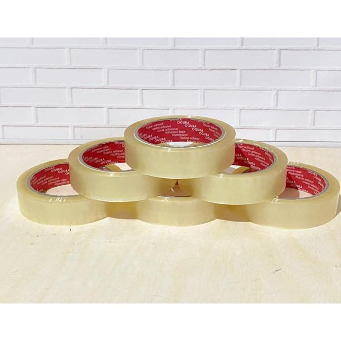 

Ojol" Isolasi / Solasi / Selotip / Lakban Bening Murah 1 Inch 72 Yard Fauzinarman