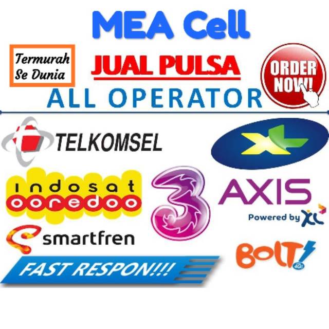 Jual Pulsa All Operator Termurah Shopee Indonesia 0642