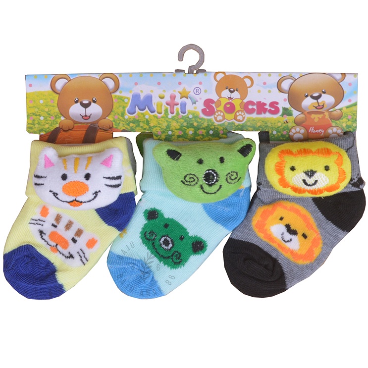 Kaos Kaki Bayi 3in1 Boneka 3D - 022.4248