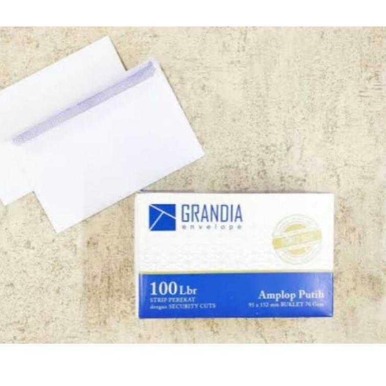 

B&Q AMPLOP GRANDIA/MERPATI PUTIH PENDEK/ AMPLOP MERPATI 104 POLOS //Banyak@peminat