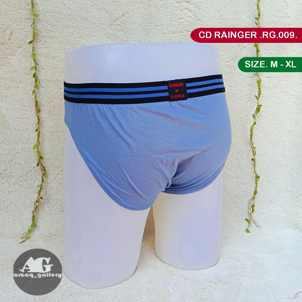 [3 pcs] CD RAINGER RG 009 | Celana Dalam Pria Karet Boxer celana dalam pria dewasa TOKO KL