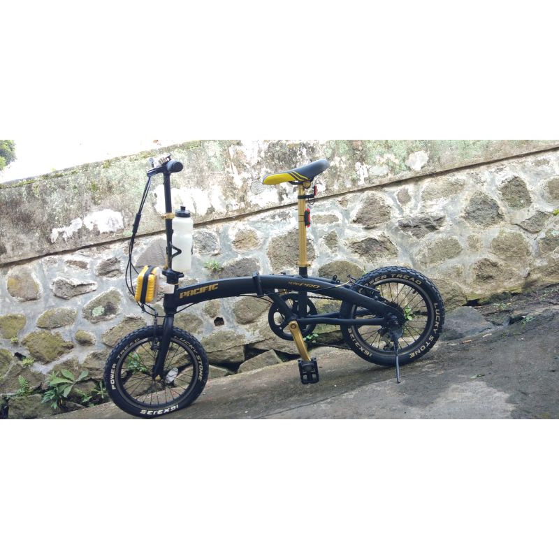 HARGA NEGO Sepeda Lipat Merk Pacific Second 16 inch