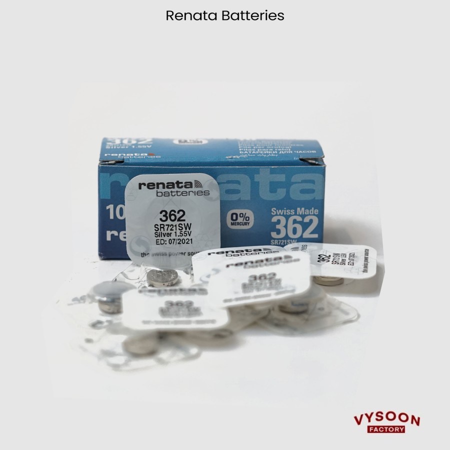 Original Baterai Battery Batere Jam Tangan Renata 362 SR721 LR721
