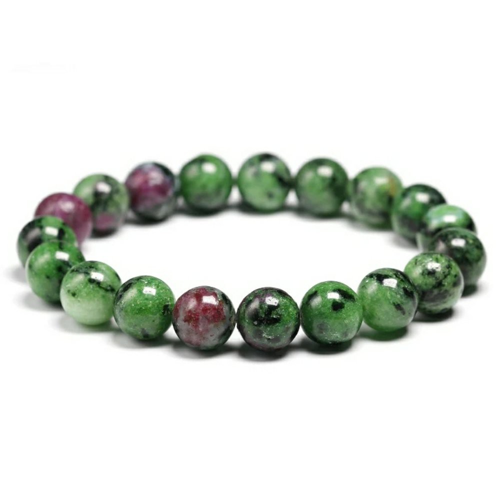 GELANG NATURAL BATU ALAM RUBY TANZANIA ZOISITE