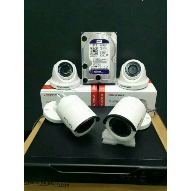Paket CCTV Hikvision HD,DVR 8CH