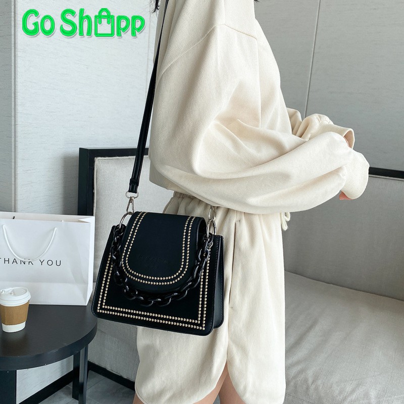 Tas Selempang Bahu Wanita Viral Import Fashion Korea Style Terbaru - Shoulder Bag Pesta Kekinian SL41