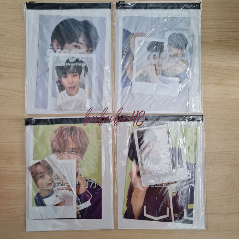 Photopack Sg22 Jeno Mark Doyoung l SG22 Haechan I SG21 Haechan Photopack I Passcard Doyoung