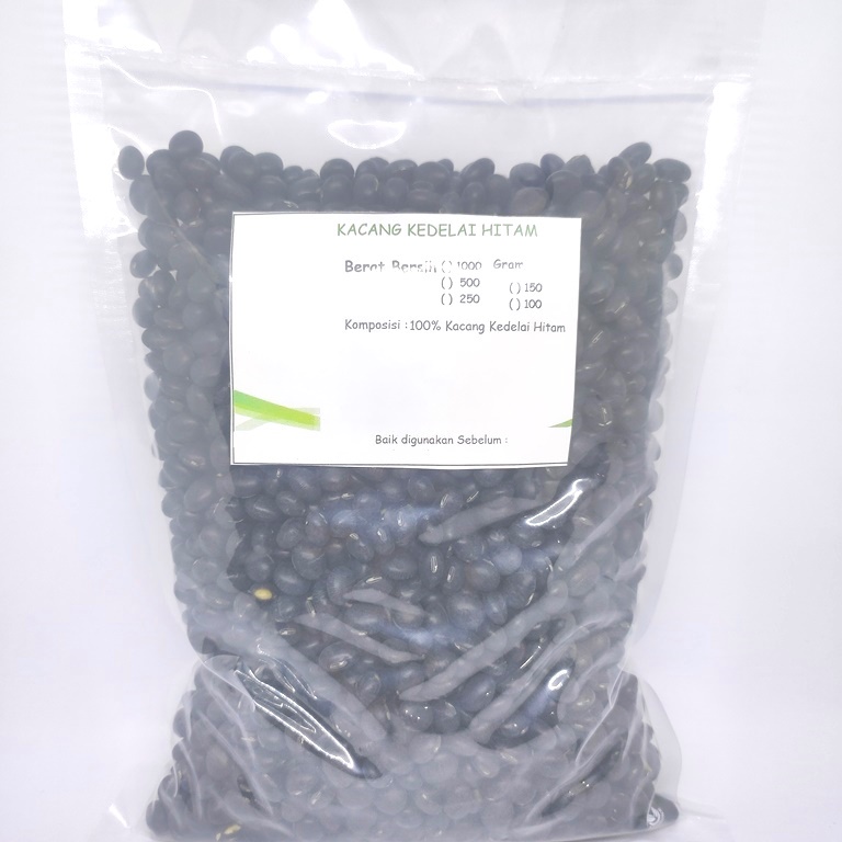 

1000gr Kacang Kedelai Hitam - Black Soy Bean By KN