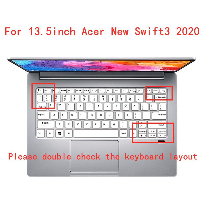 Cover Pelindung Keyboard Anti Air / Debu Untuk Acer New Swift3 2020 13.5inch