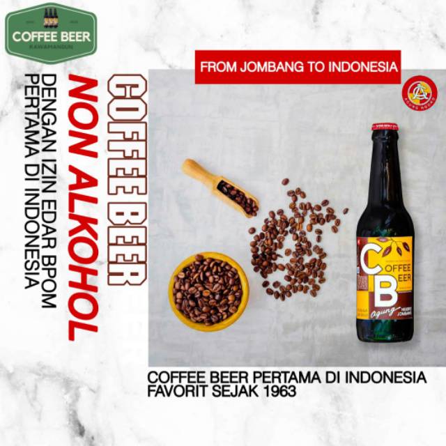 

COFFEE BEER / KOPI BIR / TIRTA AGUNG NGORO / KAPITEN