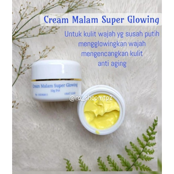 Cream malam Primaderma Super glowing
