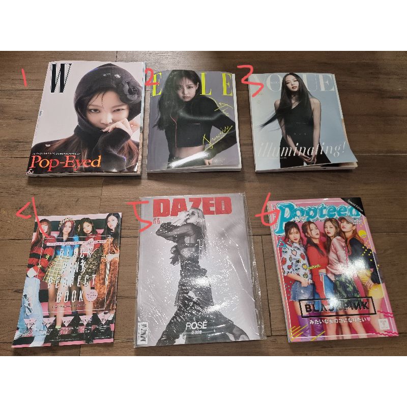 SALE ❗ Majalah Magazine BLACKPINK Rare Jennie Jisoo Rose Lisa